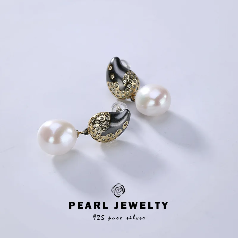 2019 Baroque Fashion Earrings For Women 100% Authenic 925 Sterling Silver Earrings 1.1cm Pearls Fine Jewelry Wholesale
2019 Baroque Fashion Earrings For Women 100% Authenic 925 Sterling Silver Earrings 1.1cm Pearls Fine Jewelry Wholesale