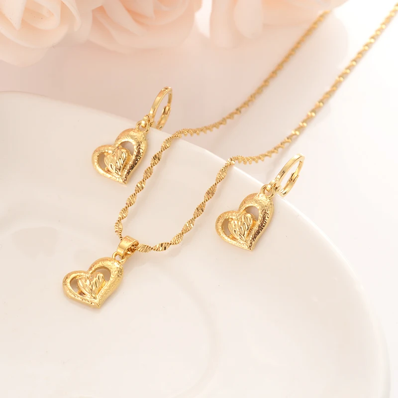 gold Necklace Earring Set Women Party Gift Dubai love heart crownJewelry Sets bridal party gift DIY charms girls kid Jewelry
gold Necklace Earring Set Women Party Gift Dubai love heart crownJewelry Sets bridal party gift DIY charms girls kid Jewelry