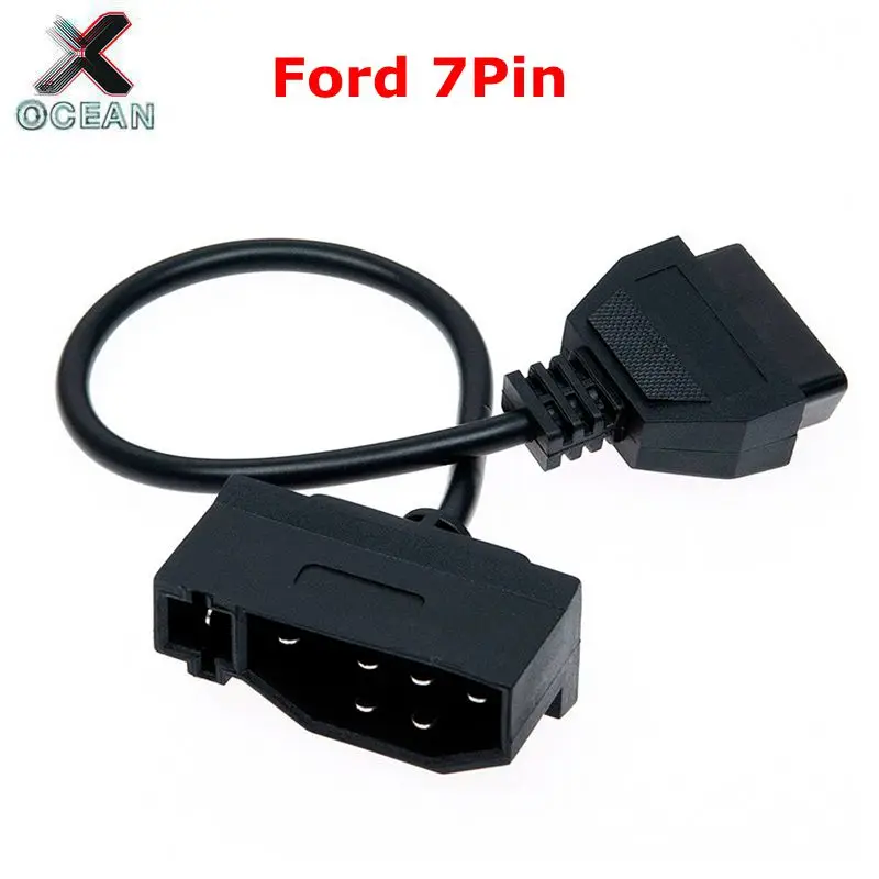 Для Ford 7Pin для OBD2 16Pin кабель конвертер для Ford 7 Pin к DLC привести OBDII 16 Pin гнездовой разъем передачи OBD
Для Ford 7Pin для OBD2 16Pin кабель конвертер для Ford 7 Pin к DLC привести OBDII 16 Pin гнездовой разъем передачи OBD