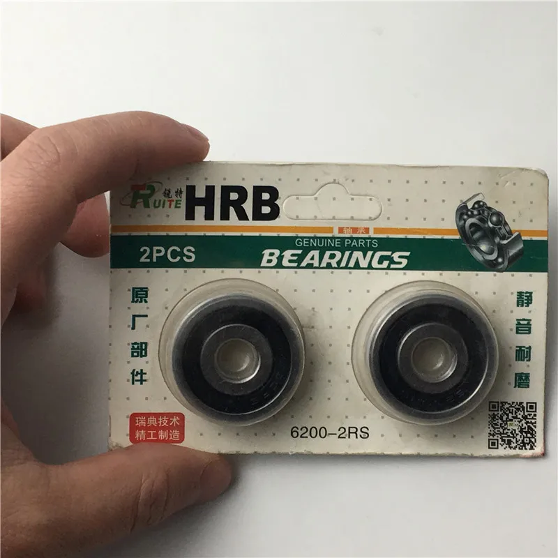 6200-2RS Bearings 10x30x9mm, Stable Performance and Cost-Effective, Double Seal and Pre-Lubricated, Deep Groove Ball Bearings.
6200-2RS Bearings 10x30x9mm, Stable Performance and Cost-Effective, Double Seal and Pre-Lubricated, Deep Groove Ball Bearings.