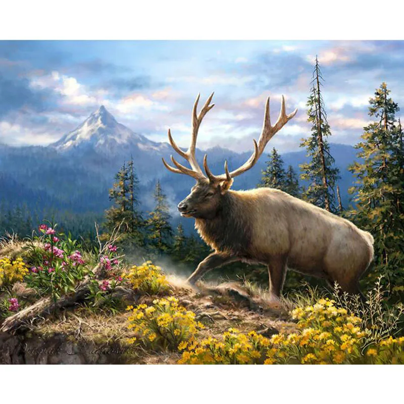 5D DIY Diamond Painting "Forest Deer" Embroidery Cross Stitch Sika Deer and Reindeer 5D Home Decor Gift Children's Room Decal
5D DIY Diamond Painting "Forest Deer" Embroidery Cross Stitch Sika Deer and Reindeer 5D Home Decor Gift Children's Room Decal
