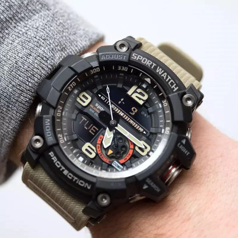 Military Watch Men 50m Waterproof Wristwatch LED Quartz Clock Sport Watch Male relogios masculino 7591 Sport S Shock Watches Men
Military Watch Men 50m Waterproof Wristwatch LED Quartz Clock Sport Watch Male relogios masculino 7591 Sport S Shock Watches Men
