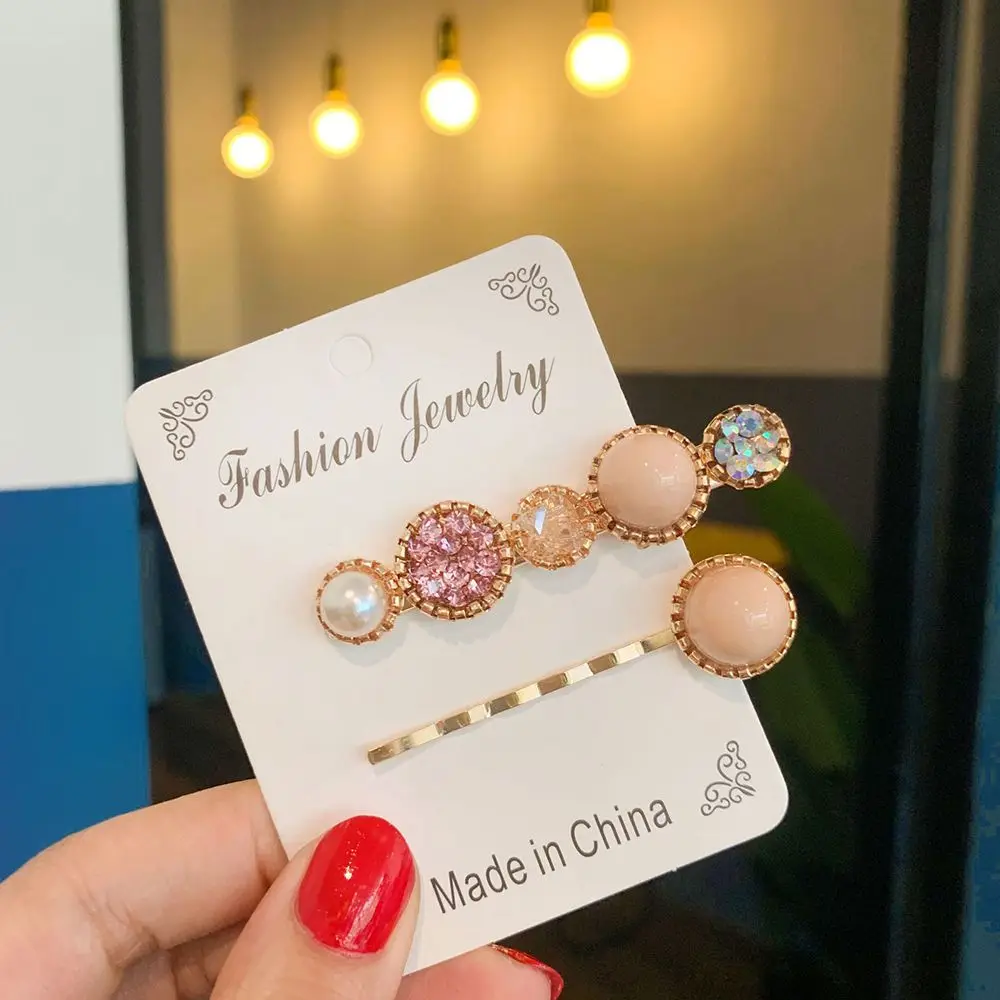 2Pcs/set Fashion Women Vintage Hair Clip Pearl Rhinestone Hairpin Crystal Barrette Girls Hair Styling Accessories
2Pcs/set Fashion Women Vintage Hair Clip Pearl Rhinestone Hairpin Crystal Barrette Girls Hair Styling Accessories