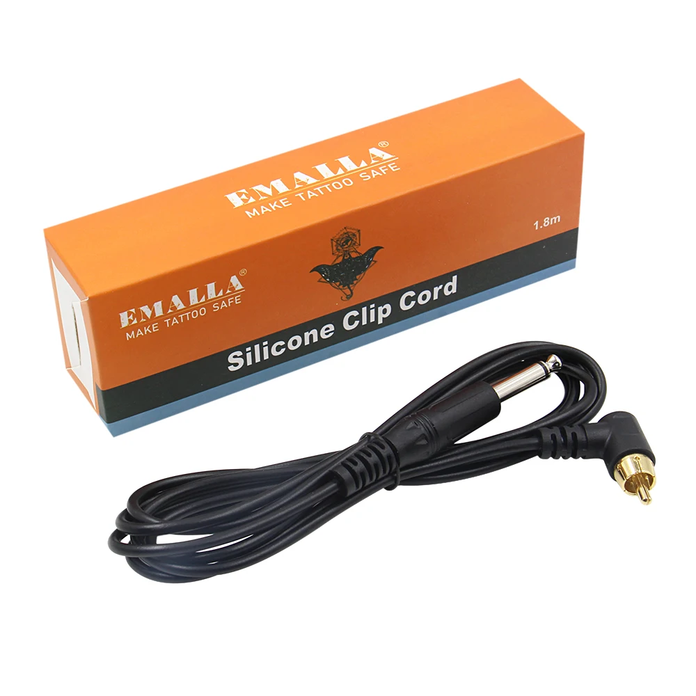 Newest 1pcs Tattoo clip cord Rubber Silicone tattoo rca clip cord For Tattoo Machine Tattoo Power Supply Free Shipping
Newest 1pcs Tattoo clip cord Rubber Silicone tattoo rca clip cord For Tattoo Machine Tattoo Power Supply Free Shipping