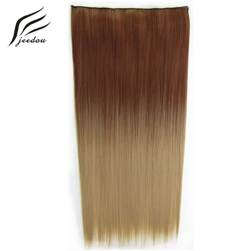 jeedou Gradual Ombre Color Straight Hair Clip in One Piece 5Clips Hair Extension 60cm 130g Synthetic Brown Black Balayage
jeedou Gradual Ombre Color Straight Hair Clip in One Piece 5Clips Hair Extension 60cm 130g Synthetic Brown Black Balayage