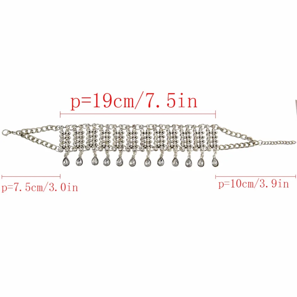 Fashion Luxury Choker Necklace Inlay Crystal Rhinestone WaterDrop Shape Collars Shiny Elegant Women Statement Necklaces Jewelry
Fashion Luxury Choker Necklace Inlay Crystal Rhinestone WaterDrop Shape Collars Shiny Elegant Women Statement Necklaces Jewelry