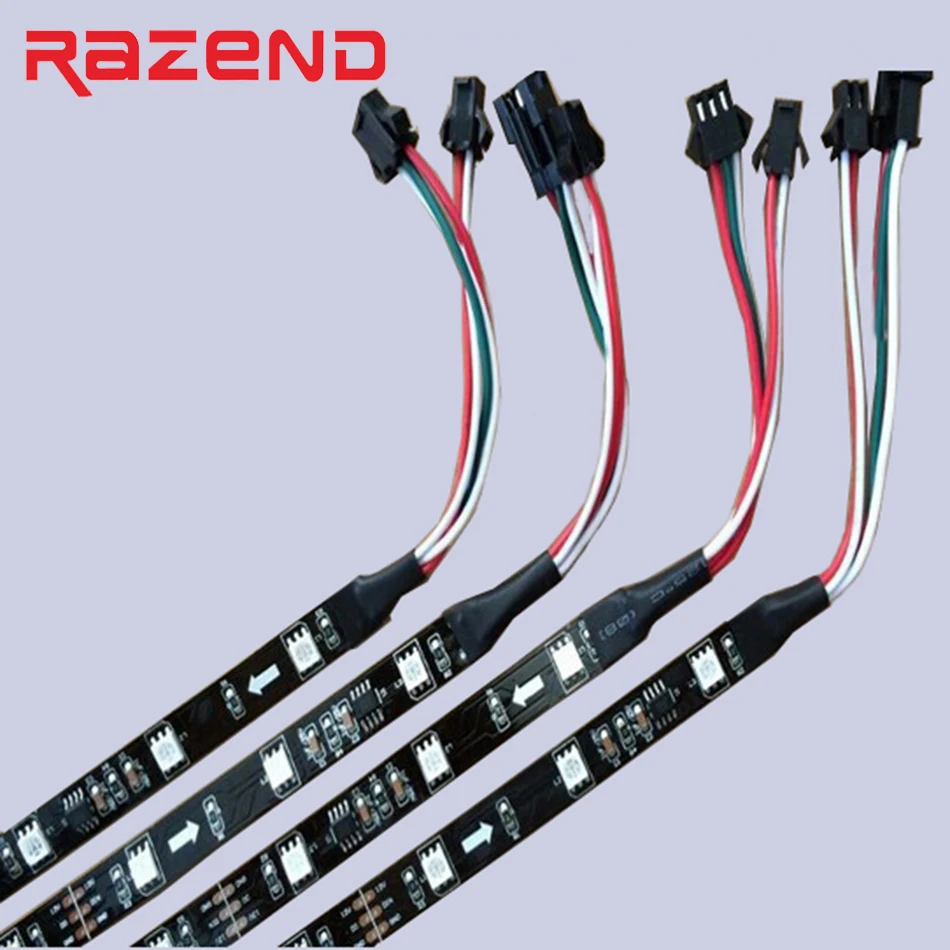 5m 12V WS2811 светодиодные пиксели полосы адресуемых WS2812 5050 RGB SMD 30 светодиодов/м 10 пикс./м не водонепроницаемый RGB светодиодные полосы, оптовая про...
5m 12V WS2811 светодиодные пиксели полосы адресуемых WS2812 5050 RGB SMD 30 светодиодов/м 10 пикс./м не водонепроницаемый RGB светодиодные полосы, оптовая про...
