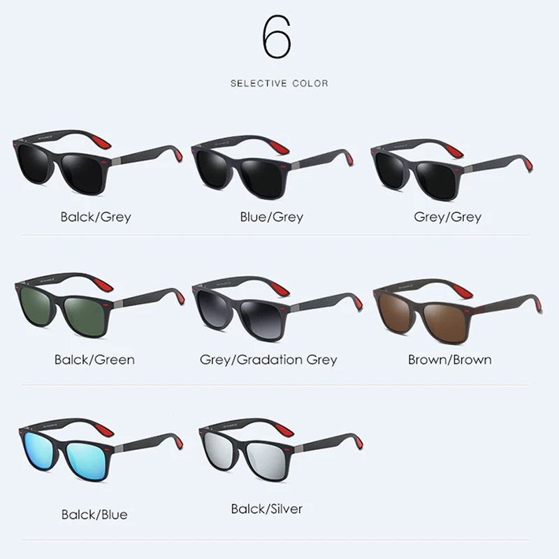 2020 Classic Square Polarized Sunglasses Men Women Brand Designer Vintage Driving Goggle Rivet Mirror Male Sun Glasses UV400
2020 Classic Square Polarized Sunglasses Men Women Brand Designer Vintage Driving Goggle Rivet Mirror Male Sun Glasses UV400