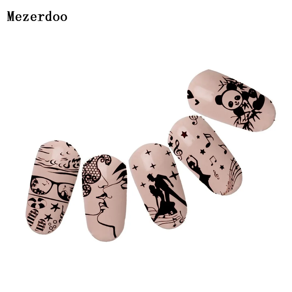 Celebration Nail Stamping Plate Halloween Skull Mermaid Panda Design Manicure Nail Art Image Template
Celebration Nail Stamping Plate Halloween Skull Mermaid Panda Design Manicure Nail Art Image Template