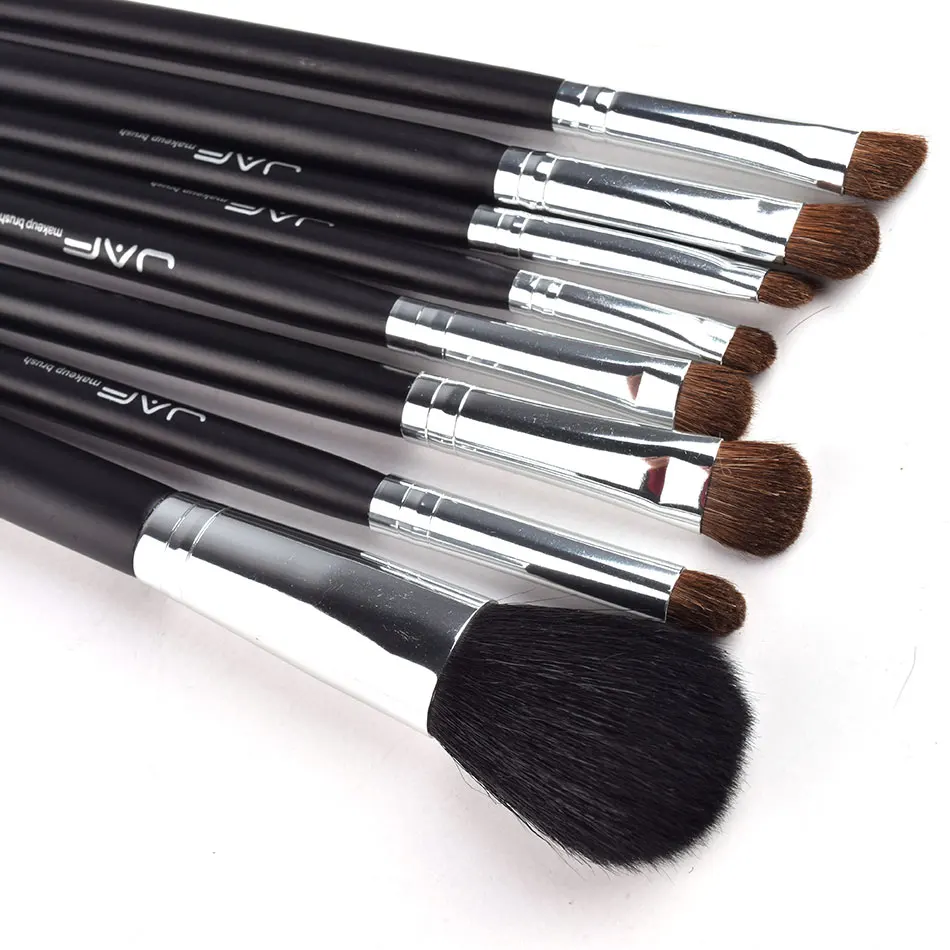 JAF Makeup Brushes for Eyeshadow Blending Classic 8pcs Eye Make Up Brush Set Professional Cosmetic Blush Powder J0815AY-B | Красота и