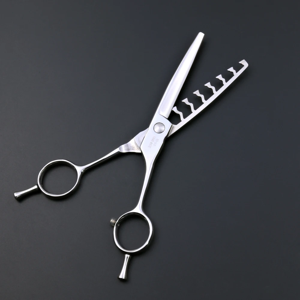 Purple Dragon 6 inch Wavy 7 Teeth Thinning Shears Dog Grooming Double Tail Silver Pet Dog Hair Clipper Scissors for Thin Out
Purple Dragon 6 inch Wavy 7 Teeth Thinning Shears Dog Grooming Double Tail Silver Pet Dog Hair Clipper Scissors for Thin Out