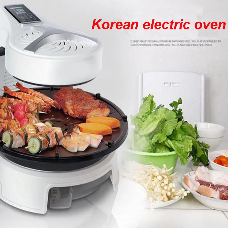 Electric Barbecue Pits Household Frying Oven Electric Roasting Pan Korean Grill Skillets Cooking Pot KQB-315
Electric Barbecue Pits Household Frying Oven Electric Roasting Pan Korean Grill Skillets Cooking Pot KQB-315