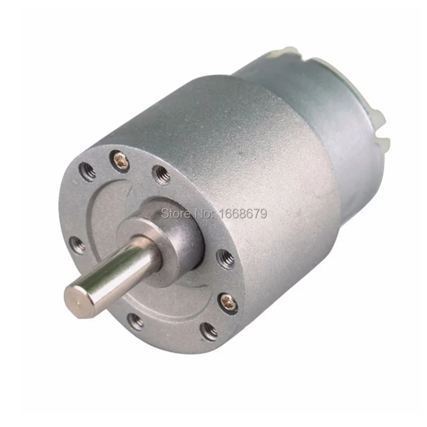 EBOWAN 37GB-500 Electric DC 12 Volt Geared Motor DC 12v 6v 3.5-500RPM Reduction Reversed Motor
EBOWAN 37GB-500 Electric DC 12 Volt Geared Motor DC 12v 6v 3.5-500RPM Reduction Reversed Motor