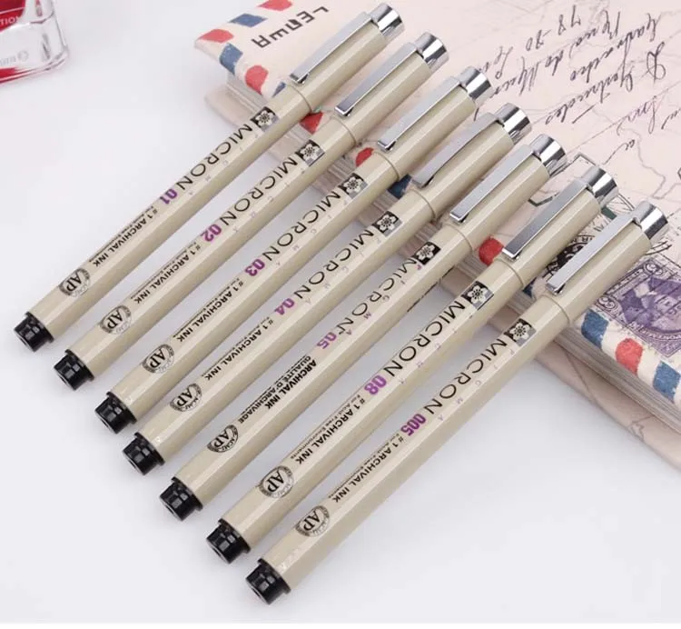 Comics pen needle hook line pen drawing pen design 0.2mm 0.25mm 0.3mm 0.35mm 0.4mm 0.45mm 0.5mm 7pcs set free shipping
Comics pen needle hook line pen drawing pen design 0.2mm 0.25mm 0.3mm 0.35mm 0.4mm 0.45mm 0.5mm 7pcs set free shipping