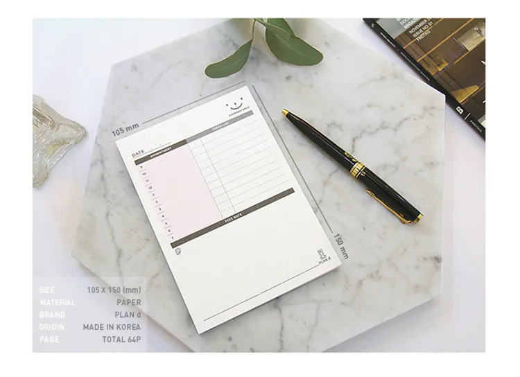 10*15cm 60Pages TO DO list Spiral Paper Day Plan Schedule Notepad. School Office Stationery Memo Pad Wrinting Pad
10*15cm 60Pages TO DO list Spiral Paper Day Plan Schedule Notepad. School Office Stationery Memo Pad Wrinting Pad