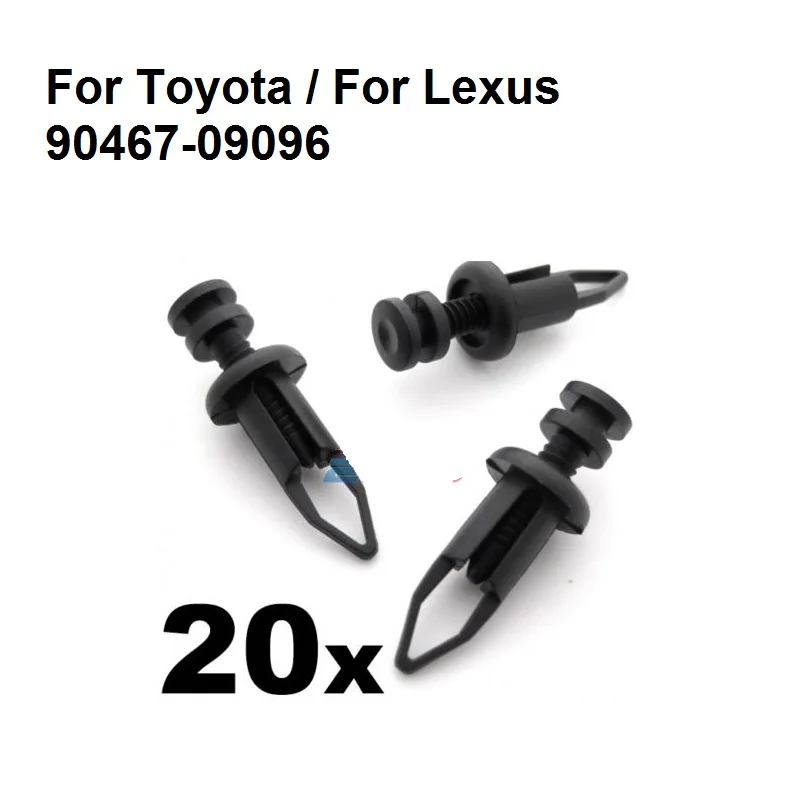20x 9mm Front & Rear Plastic Bumper Clips- Fits For Toyota MR2, Supra & Celica, OE#90467-09096
20x 9mm Front & Rear Plastic Bumper Clips- Fits For Toyota MR2, Supra & Celica, OE#90467-09096