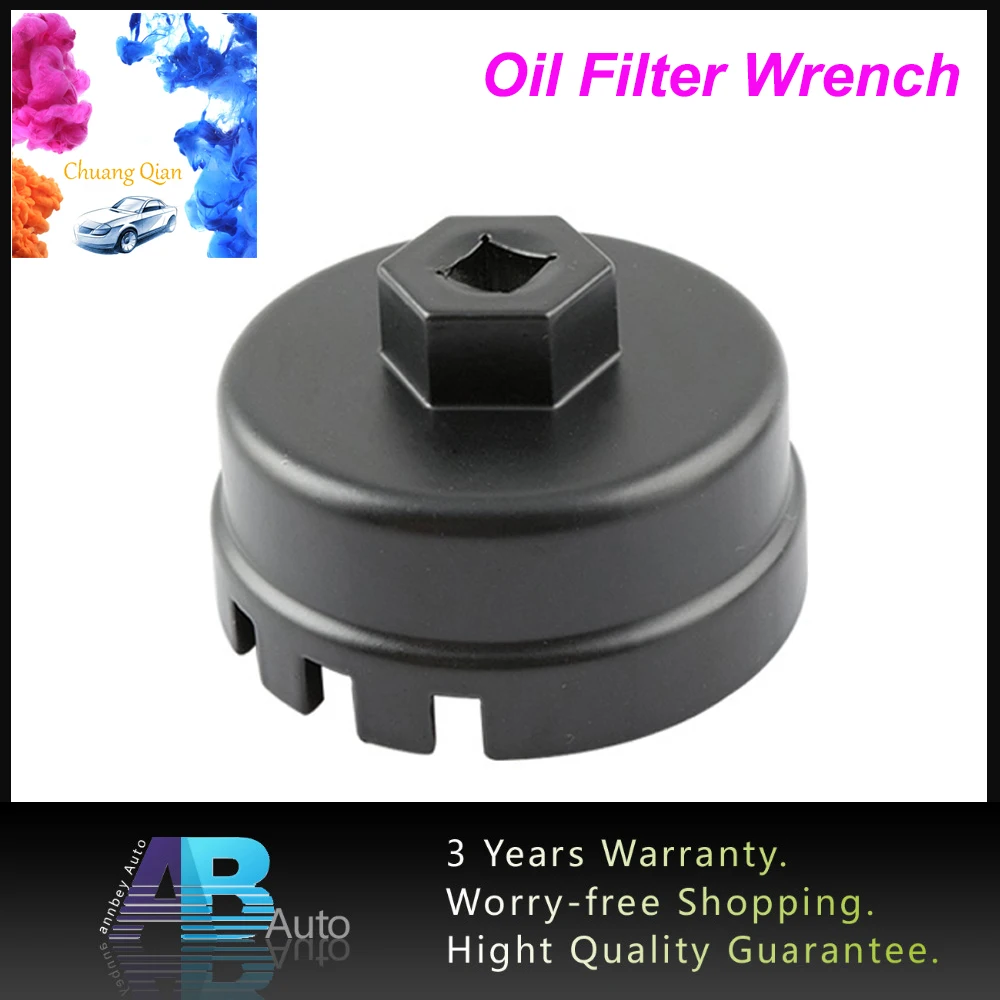 Chuang Qian 64.5mm 14 Flutes Black Universal Oil Filter Housing Tool Aluminum Remover Cap Wrench For Lexus CT200h 2008-2015
Chuang Qian 64.5mm 14 Flutes Black Universal Oil Filter Housing Tool Aluminum Remover Cap Wrench For Lexus CT200h 2008-2015
