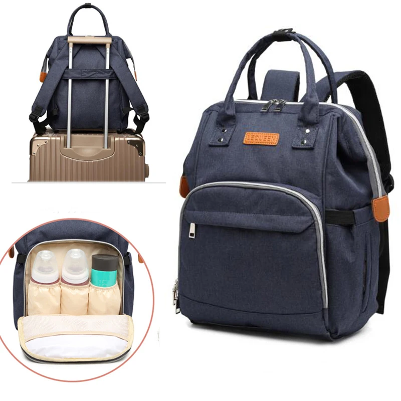 LEQUEEN Mummy Maternity Nappy Bags Baby Diaper Backpack Nursing Bag for Baby Care Large Capacity Travel Handbags For Women
LEQUEEN Mummy Maternity Nappy Bags Baby Diaper Backpack Nursing Bag for Baby Care Large Capacity Travel Handbags For Women