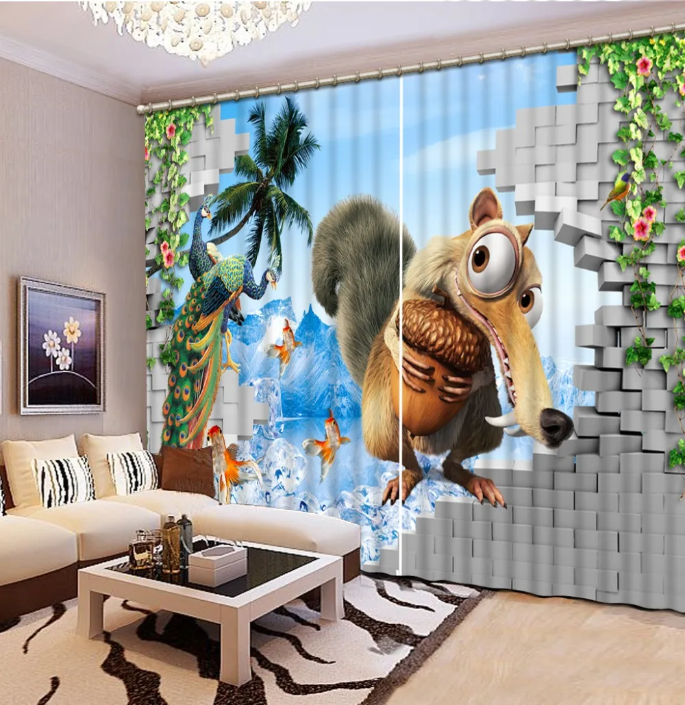 Modern Curtains Photo Painting Windw Curtains For Bedroom Kid Cartoon Curtains Blackout 3D Photo Curtains For home Decoration
Modern Curtains Photo Painting Windw Curtains For Bedroom Kid Cartoon Curtains Blackout 3D Photo Curtains For home Decoration