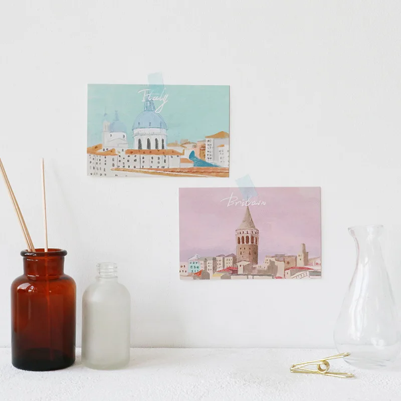 30pcs painted the country I visit style card multi-use as Scrapbooking party invitation DIY Decoration message card postcard
30pcs painted the country I visit style card multi-use as Scrapbooking party invitation DIY Decoration message card postcard