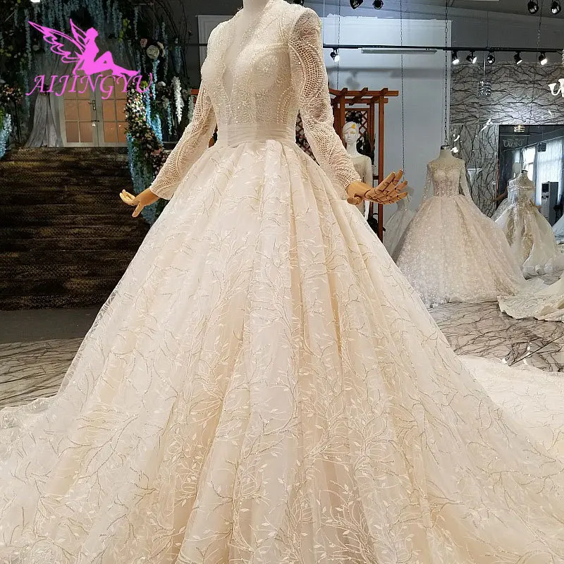 AIJINGYU Wedding Dress Sexy Gown Shops Shop By Style Bride Luxury Ball Pretty Gowns With Sleeves Discount Bridal
AIJINGYU Wedding Dress Sexy Gown Shops Shop By Style Bride Luxury Ball Pretty Gowns With Sleeves Discount Bridal