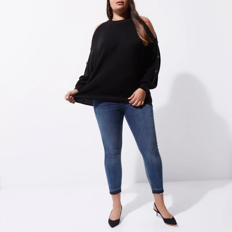 Off Shoulder Back Hollow Out Sweater Women Oversized 2017 Autumn Black Sleeve Button Sweaters Big Sizes O-Neck sweater 6XL 5XL
Off Shoulder Back Hollow Out Sweater Women Oversized 2017 Autumn Black Sleeve Button Sweaters Big Sizes O-Neck sweater 6XL 5XL