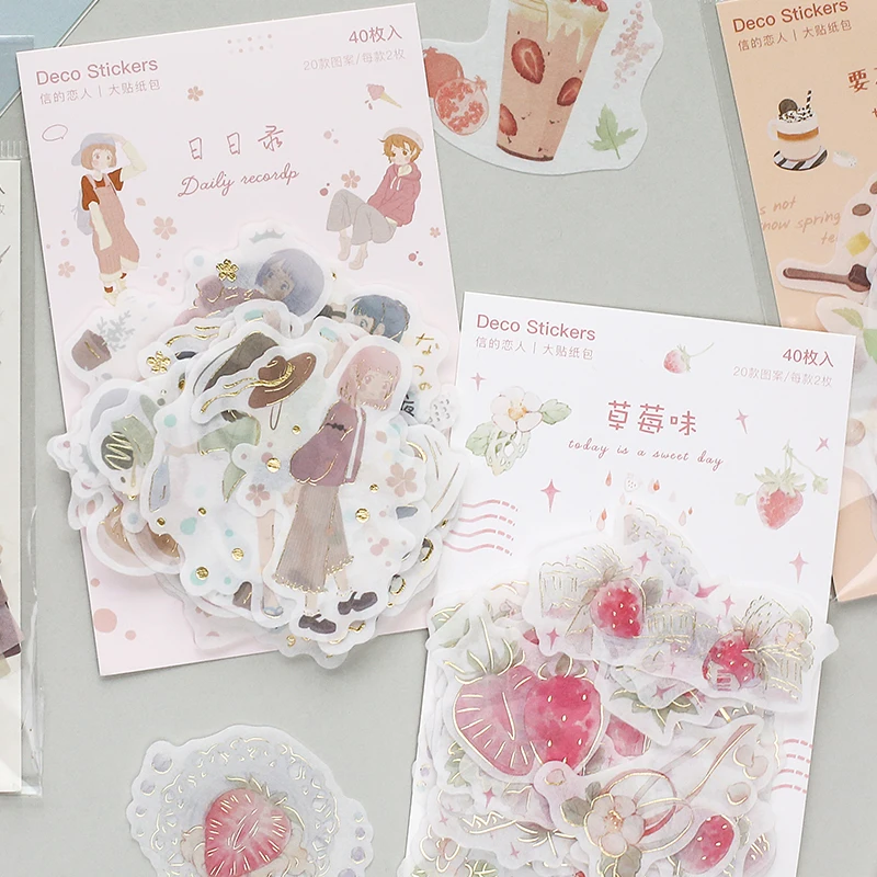 40 Pcs/Lot golden strawberry Vintage sculpture decoration paper sticker package DIY diary decoration sticker album scrapbooking
40 Pcs/Lot golden strawberry Vintage sculpture decoration paper sticker package DIY diary decoration sticker album scrapbooking