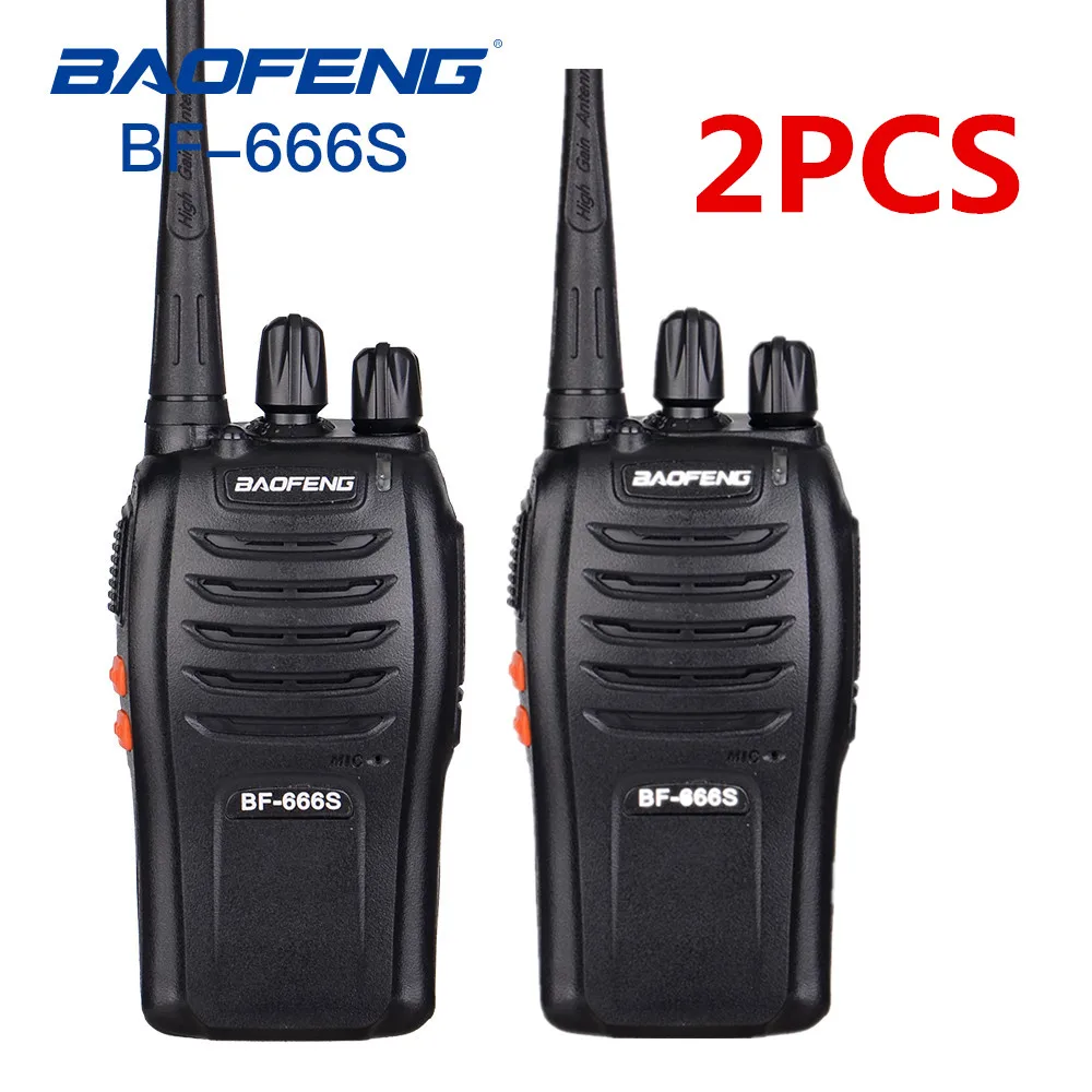 Портативная рация Baofeng BF 666S Talkie радиостанция 5 Вт УВЧ 400 470 МГц передатчик