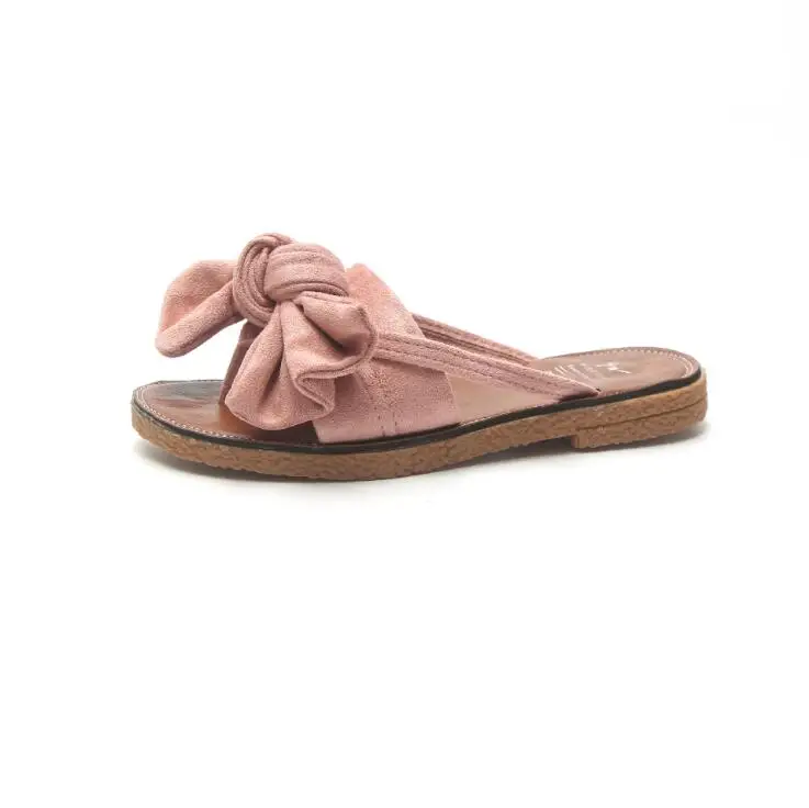 2019 sandals and slippers female summer wear new wild bow beef tendon soft bottom flat slippers slippers word sandals
2019 sandals and slippers female summer wear new wild bow beef tendon soft bottom flat slippers slippers word sandals