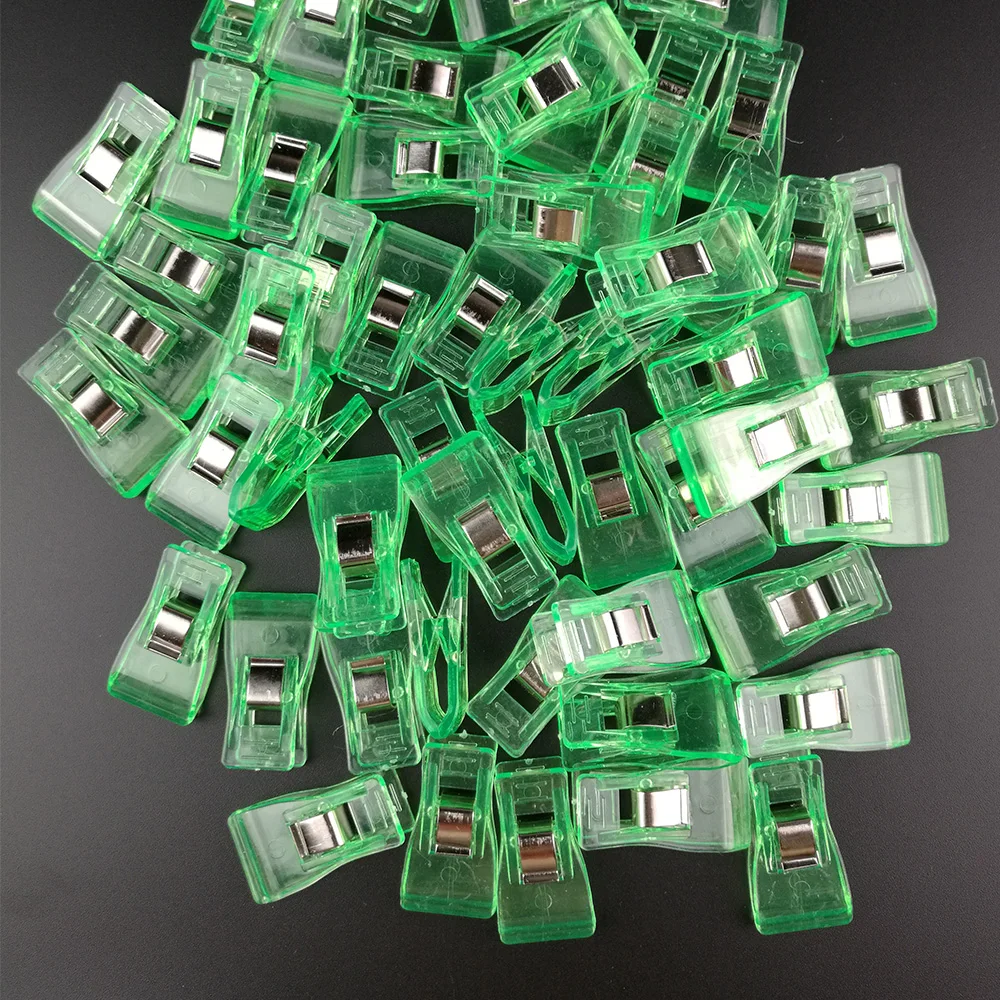 50 Pcs DIY Plastic Sewing Fixed Clips Patchwork Crafts Transparent Quilt Quilting Patchwork Clip Sewing Tools & Accessory
50 Pcs DIY Plastic Sewing Fixed Clips Patchwork Crafts Transparent Quilt Quilting Patchwork Clip Sewing Tools & Accessory