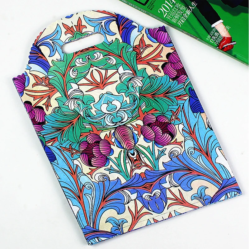25x40cm 50pcs Colorful Flower Jewelry Plastic Shopping Bags With Lace Handle Lager Clothes Packaging Plastic Handles Gift Bag
25x40cm 50pcs Colorful Flower Jewelry Plastic Shopping Bags With Lace Handle Lager Clothes Packaging Plastic Handles Gift Bag