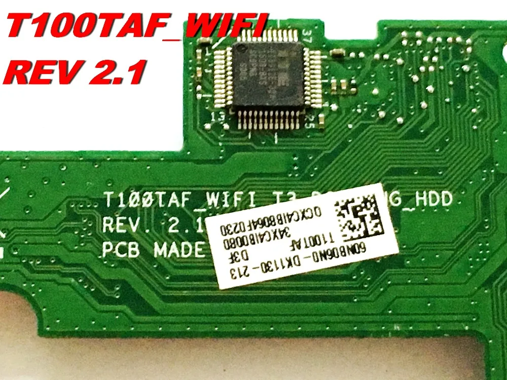 Оригинал для ASUS T100TAF HDD USB плата T100TAF_WIFI REV 2 1 протестирована хорошая бесплатная