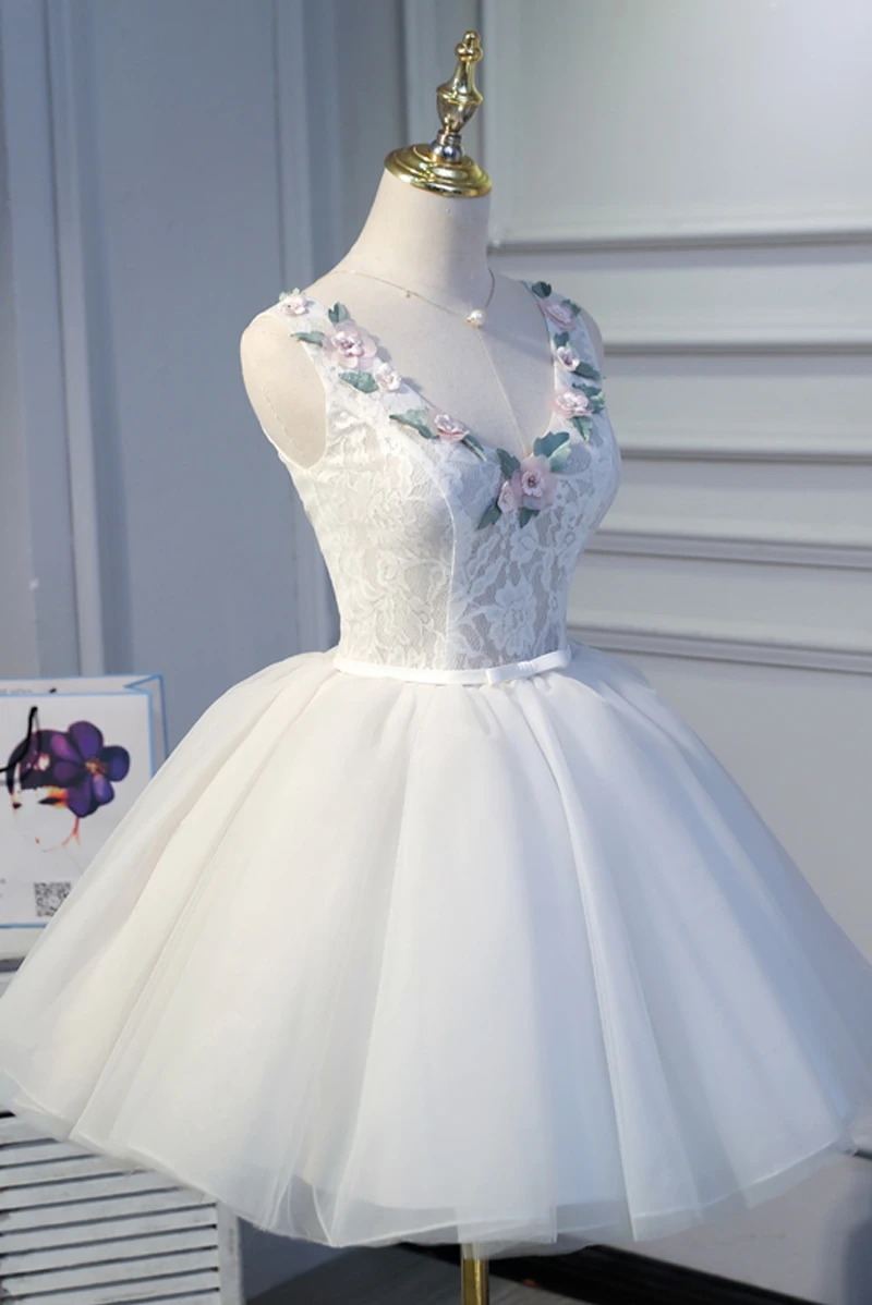 100%real white collar cutting flowers beading /fairy fancy dress short ball gown/short lolita dress/can customs size
100%real white collar cutting flowers beading /fairy fancy dress short ball gown/short lolita dress/can customs size