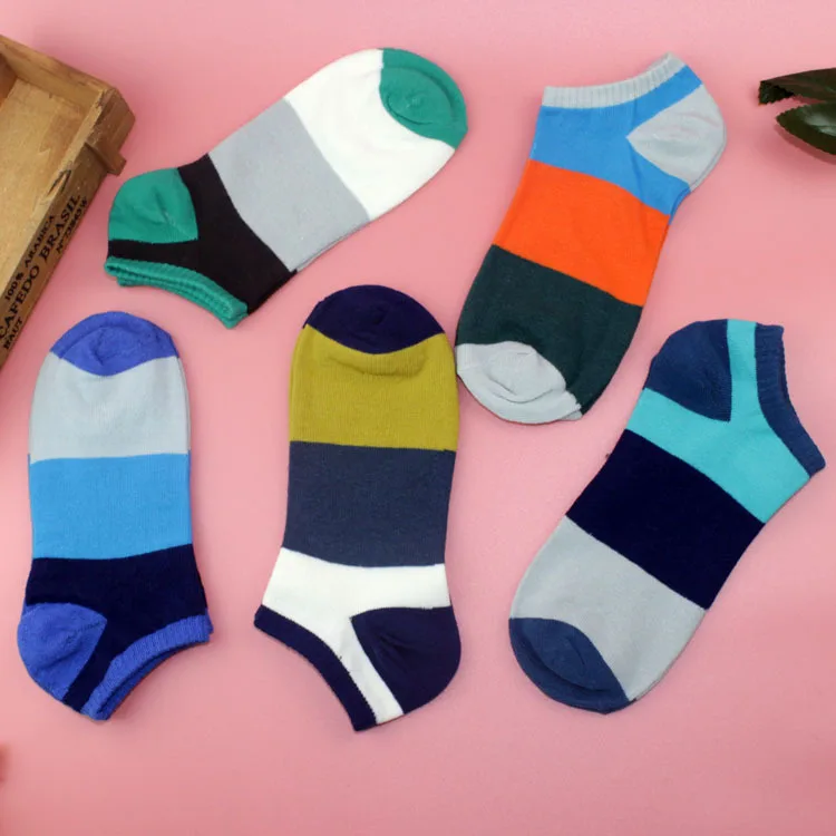 DONG AI Spring Summer Men's Socks Striped Sports Socks Ankle Different Design Leisure Cotton Sock Stall Socks Wholesale Meias
DONG AI Spring Summer Men's Socks Striped Sports Socks Ankle Different Design Leisure Cotton Sock Stall Socks Wholesale Meias
