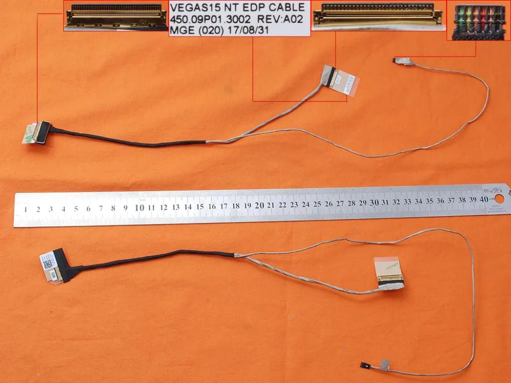 New Laptop Cable For Dell 3565 3567 3568 15 Original PN: 450.09P01.3002 Screen LVDS Connector
New Laptop Cable For Dell 3565 3567 3568 15 Original PN: 450.09P01.3002 Screen LVDS Connector