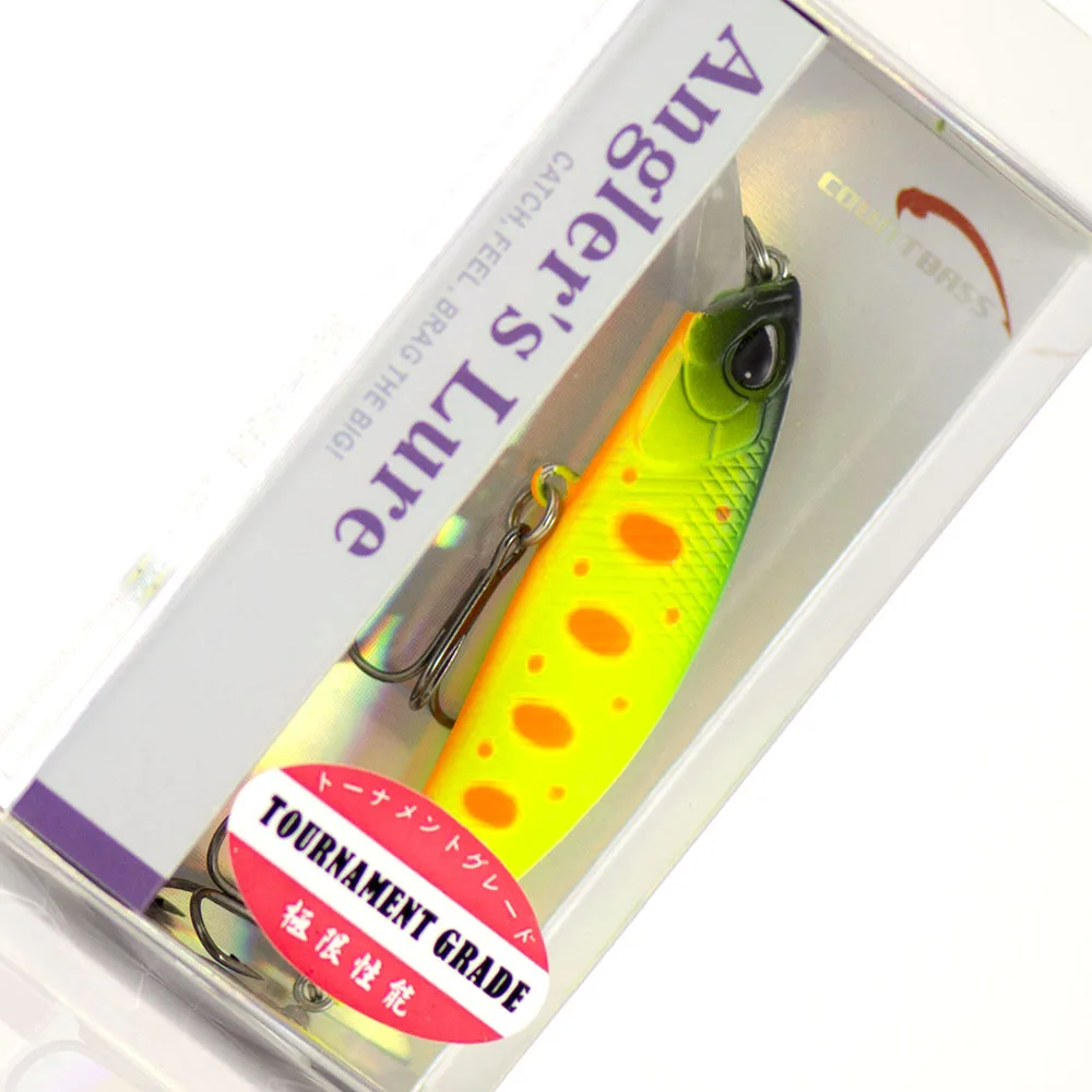 60mm 4.5g Countbass Sinking Minnow Hard Bait, Hot Selling Angler's Lure Jerk Your Bait Wobbler for Fishing
60mm 4.5g Countbass Sinking Minnow Hard Bait, Hot Selling Angler's Lure Jerk Your Bait Wobbler for Fishing