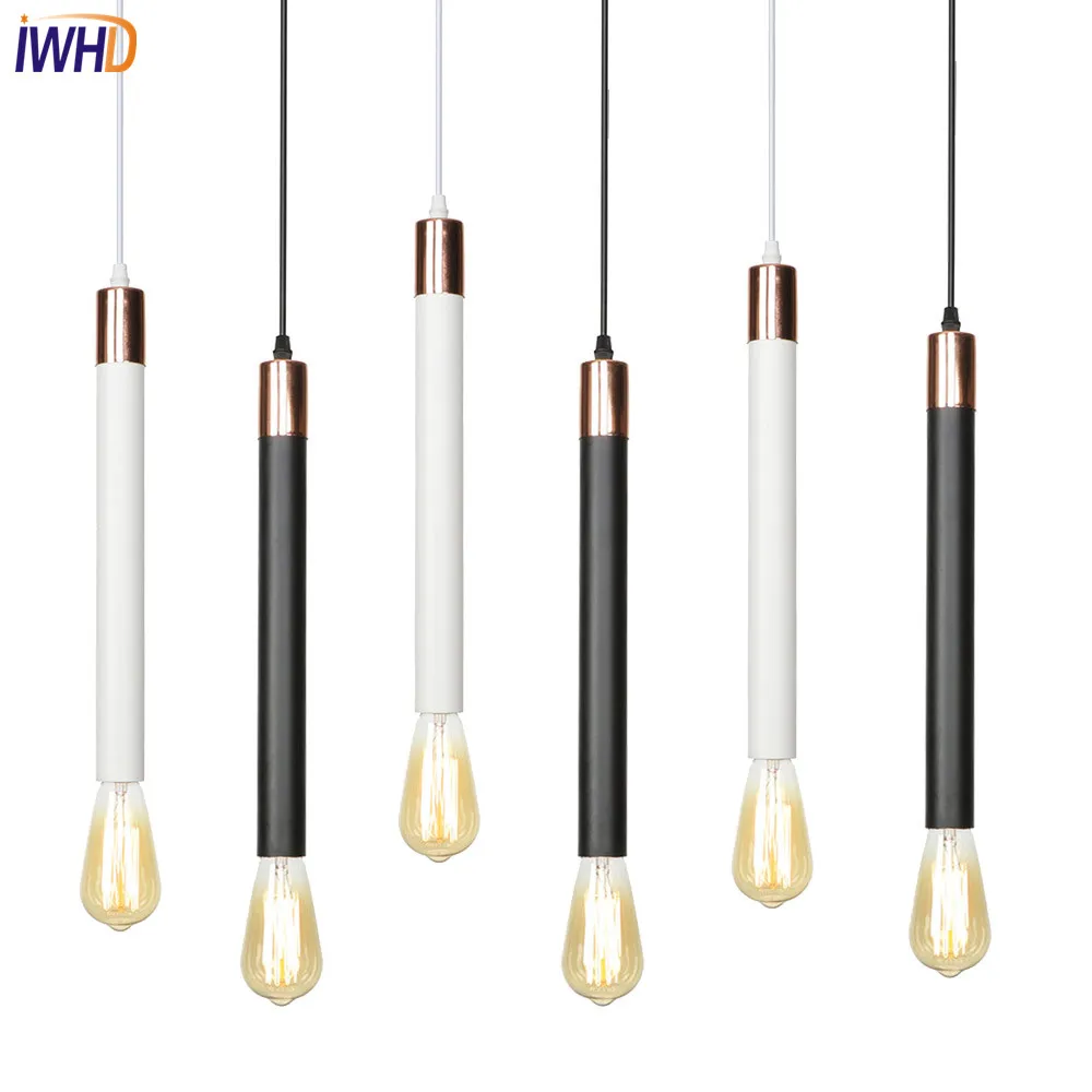 Iron Nordic Pendant Lights LED E27 Black/White Loft Hanglamp Vintage Pendant Lamp Fixtures For Bedroom Living Room Decoration
Iron Nordic Pendant Lights LED E27 Black/White Loft Hanglamp Vintage Pendant Lamp Fixtures For Bedroom Living Room Decoration