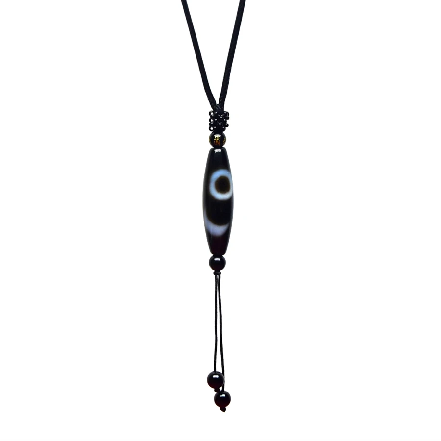 Tibet Agate DZI Pendant Women's Necklace Black White Smooth surface Sun Moon Star Pattern amulet Free Shipping
Tibet Agate DZI Pendant Women's Necklace Black White Smooth surface Sun Moon Star Pattern amulet Free Shipping