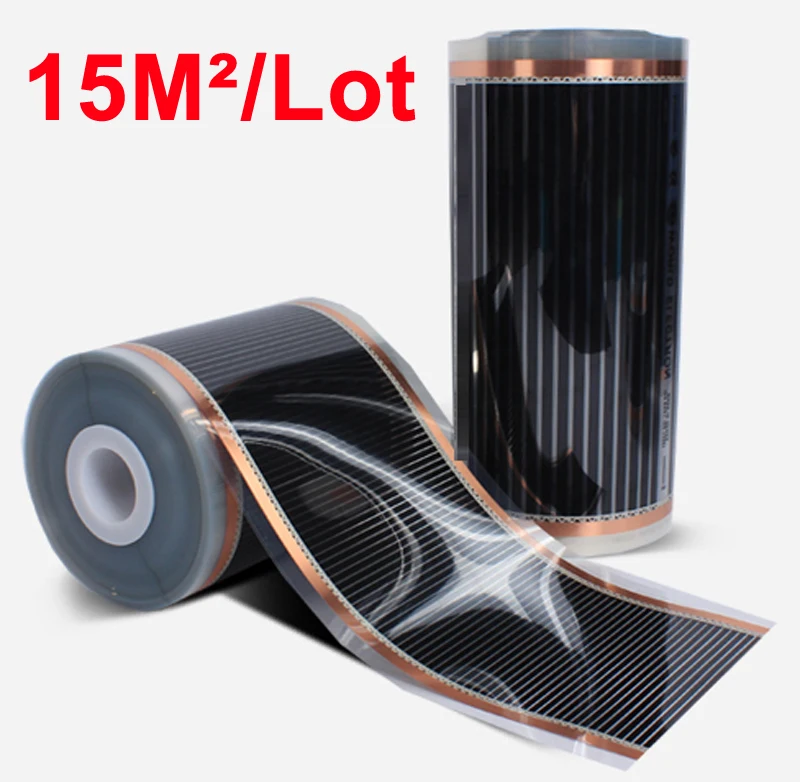 Hot. Sales 15M2 Electric Floor Heating Films 50CM*30M, 220V/230VAC, 220W/Sqm Far Infard Home Warming Mat
Hot. Sales 15M2 Electric Floor Heating Films 50CM*30M, 220V/230VAC, 220W/Sqm Far Infard Home Warming Mat