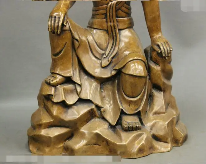 Free shipping S03206 24 China Temple Pure Bronze Sit Stone Kwan-Yin GuanYin Bodhisattva Buddha Statue
Free shipping S03206 24 China Temple Pure Bronze Sit Stone Kwan-Yin GuanYin Bodhisattva Buddha Statue