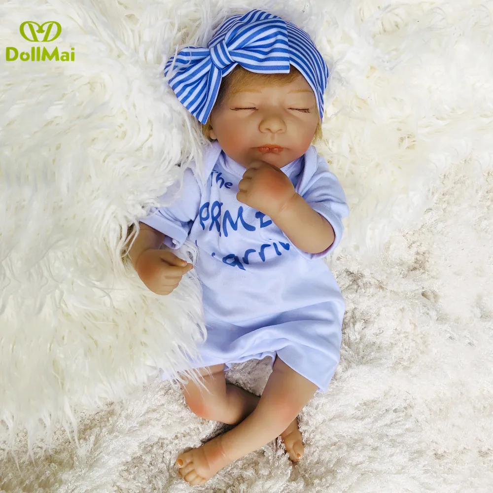 DollMai Boutique reborn baby silicone dolls 19" 45cm super real looking soft touch children fashion doll gift bebes reborn
DollMai Boutique reborn baby silicone dolls 19" 45cm super real looking soft touch children fashion doll gift bebes reborn