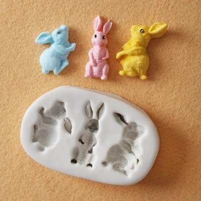 PRZY Fondant Silicone Mold Bunny Chocolate Fondant Molds Bunny Rabbit Cake Decorative Mould Clay Resin Moulds Silicone Rubber
PRZY Fondant Silicone Mold Bunny Chocolate Fondant Molds Bunny Rabbit Cake Decorative Mould Clay Resin Moulds Silicone Rubber