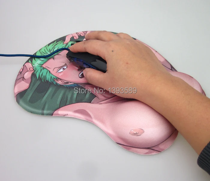 Бесплатная доставка известный 3d коврик для мыши анимационный из силикагеля с