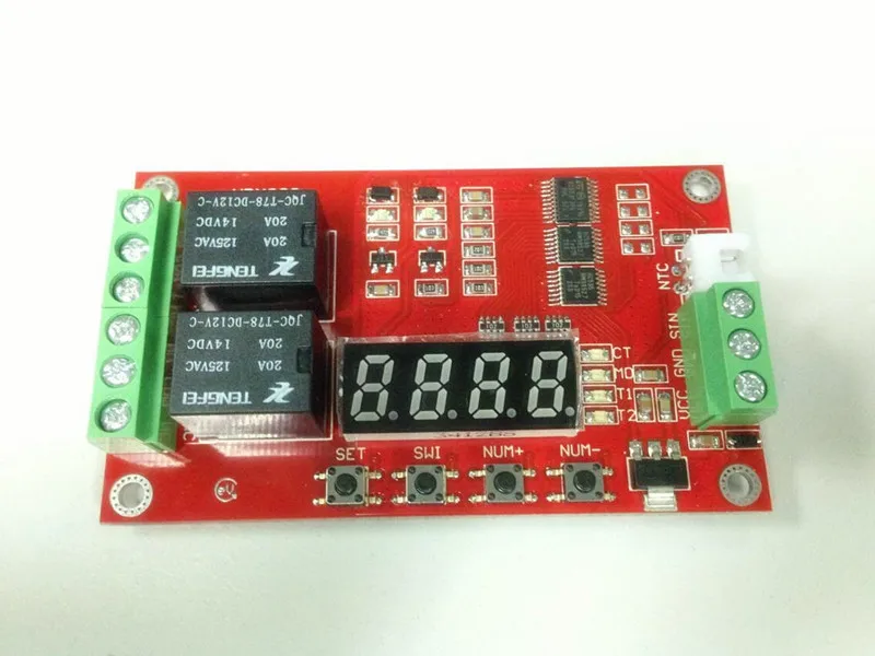 HRM200 2 way digital display thermostat / temperature switch / high precision measurement / thermistor relay control module
HRM200 2 way digital display thermostat / temperature switch / high precision measurement / thermistor relay control module