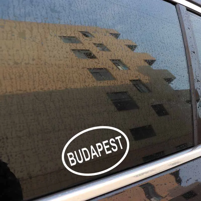 YJZT 14 1 см * 9 6 Будапешт город страна код овальная Автомобильная фотография