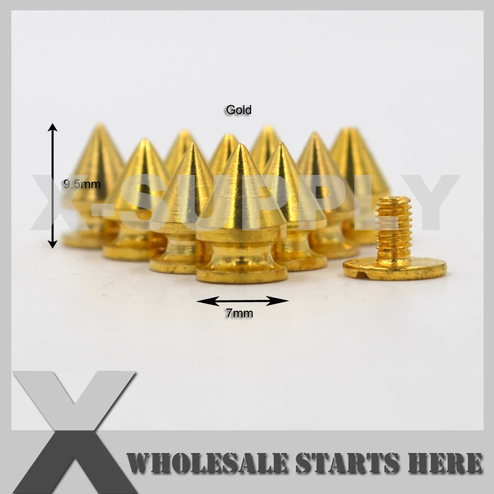 (7x9.5mm) Metal Screw Back Tree Spike Stud/Brass Material,used for Leather Craft,Jeans,Hats,Shoes,Punk
(7x9.5mm) Metal Screw Back Tree Spike Stud/Brass Material,used for Leather Craft,Jeans,Hats,Shoes,Punk