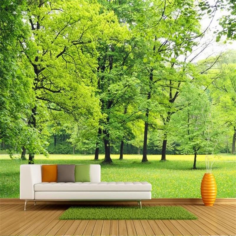 

Custom Mural Nature Scenery 3D Stereo Photo Wall Papers Living Room Theme Hotel 3D Room Wallpaper Landscape Papel De Parede Sala