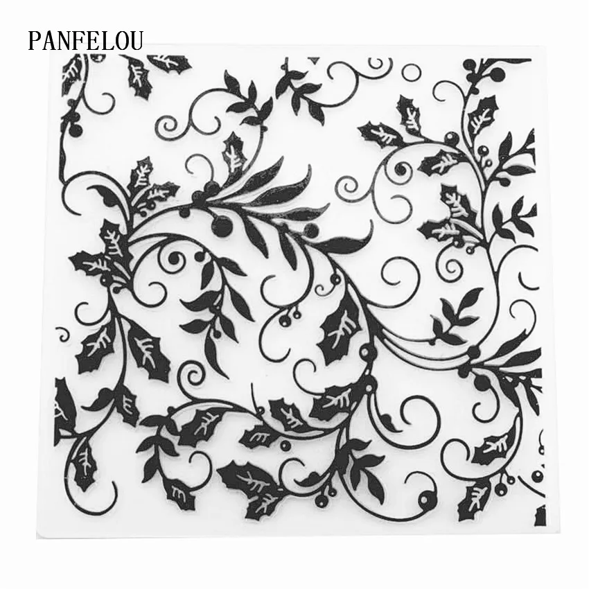 PANFELOU Flower branches Embossing folders Plastic For Scrapbooking DIY Template Fondant Cake Photo Album Card Making
PANFELOU Flower branches Embossing folders Plastic For Scrapbooking DIY Template Fondant Cake Photo Album Card Making