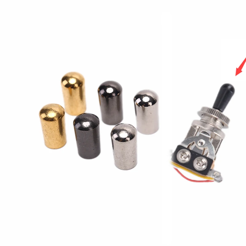 Internal Thread 3.5mm/4mm Brass Electric Guitar Toggle Switches Knobs Tip Cap Button
Internal Thread 3.5mm/4mm Brass Electric Guitar Toggle Switches Knobs Tip Cap Button