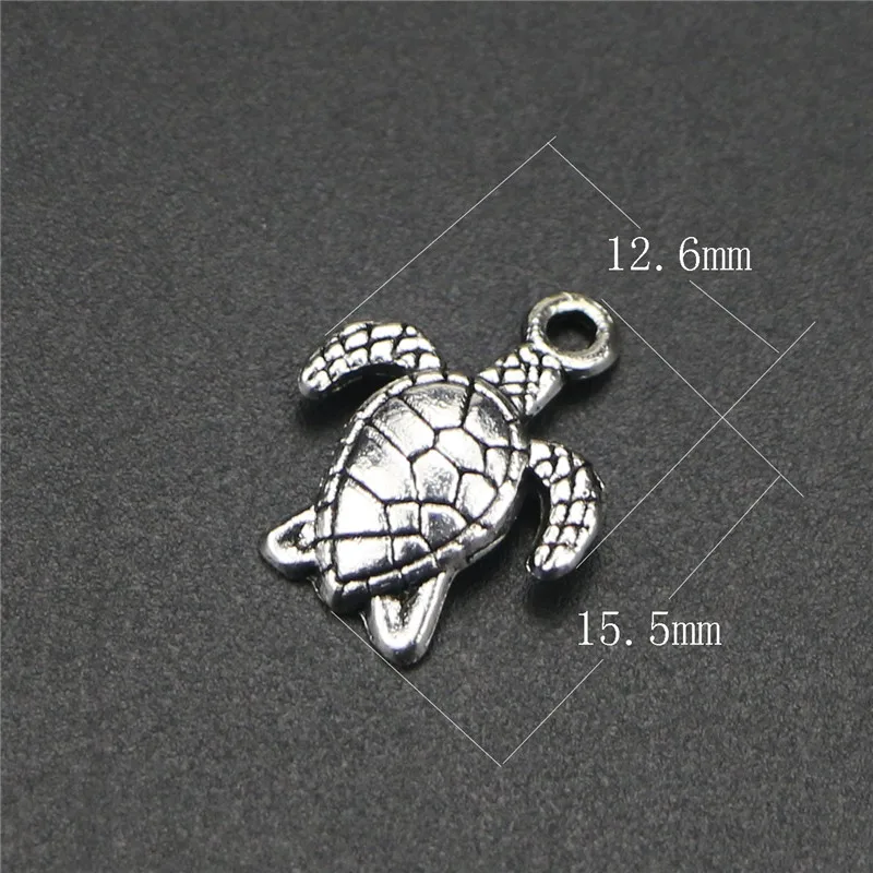 Hot selling 12 Pieces/Lot 12.6*15.5mm antique sliver tortoise turtle sea charms diy handmade craft pandents jewelry making
Hot selling 12 Pieces/Lot 12.6*15.5mm antique sliver tortoise turtle sea charms diy handmade craft pandents jewelry making